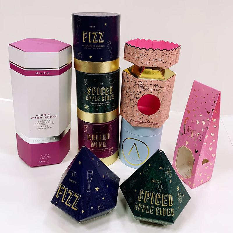 梅河口化妆品包装盒、异形包装盒、异形礼盒、异形纸盒定制印刷